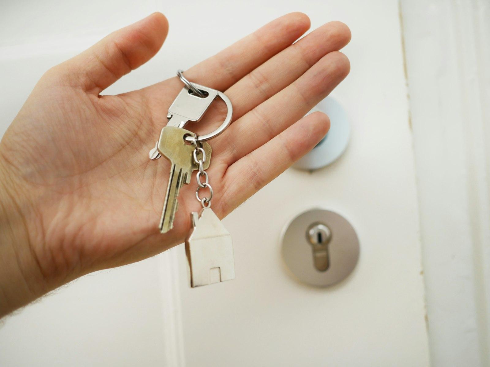 House keys representing property ownership and investment