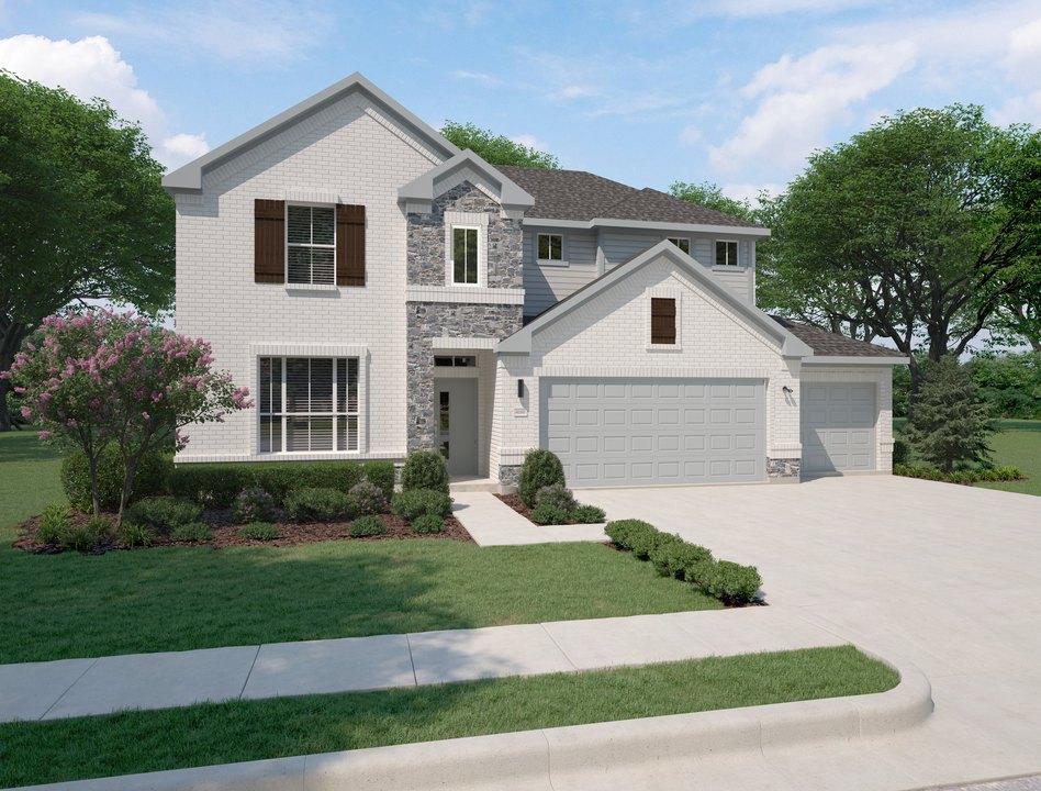 Miraverde South home exterior, Crowley, Texas